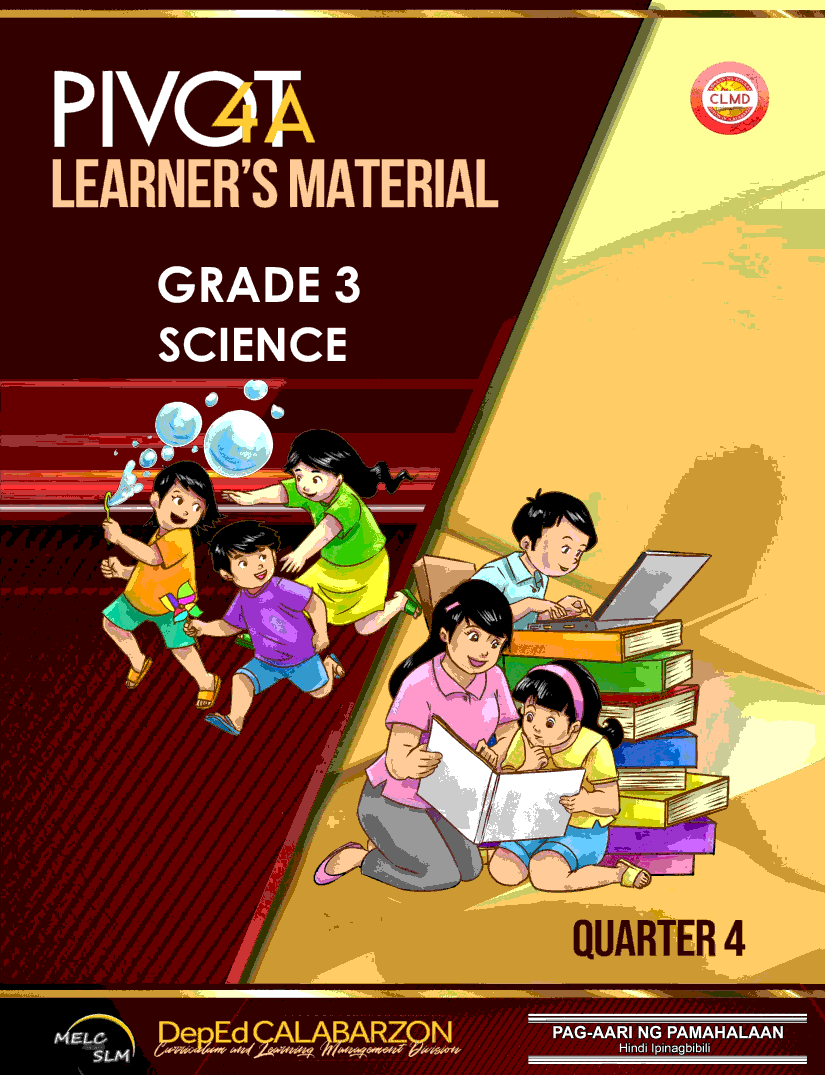 Science 3 Module Quarter 4 Grade 3 Modules